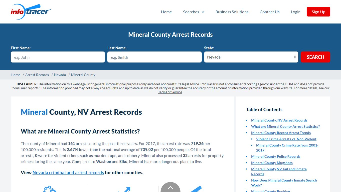 Mineral County, NV Arrests, Mugshots & Jail Records - InfoTracer